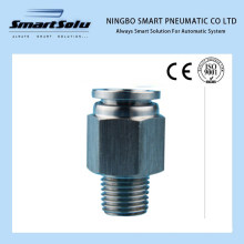 Pneumatic Metal Stainless Steel Push in Fittings